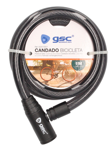 Lucchetto per bicicletta 1 metro 12 mm. (GSC 50201001) - Product Image 3