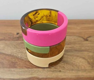 Bracelets et joncs en résine pour femmes, nouvelle collection, bijoux de style ange pour les fêtes et les mariages, haute qualité - Product Image 4