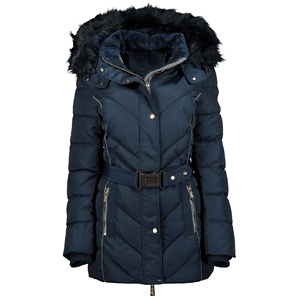 Chaqueta acolchada colorida personalizada para mujer, ropa cálida de invierno a la moda, Parka larga ajustada para mujer, chaquetas de plumón, abrigos para mujer - Product Image 6