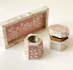 Regalo perfecto para el quemador de madera de agar especial de Ramadán, soporte Mubkhar, quemador de incienso de hueso con incrustaciones de madera para Bakhoor Oud Mabkhara - Product Image 6