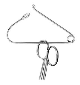 Instrument chirurgical de haute qualité en acier inoxydable, épingle de sûreté manuelle Mayo, pour maintenir les pinces à anneau, durable, qualité A+ - Product Image 6