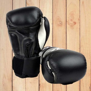 Guantes de Boxeo Hechos a Mano, Sin Boxeo No Hay Vida, Cuero Genuino con Logotipo Impreso, Guantes de Boxeo Personalizados - Product Image 2