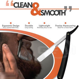 Meilleure vente de rasoir de barbier durable en acier inoxydable pour adultes de marque privée - Product Image 4