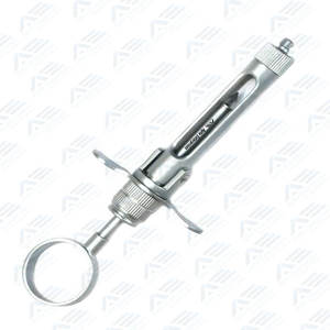 Jeringa de inyección por aspiración resistente al óxido de acero inoxidable, instrumento Dental, instrumentos quirúrgicos dentales, jeringa de cirugía Dental - Product Image 3