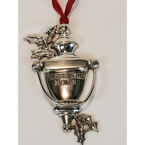 Heurtoir de porte en métal en laiton pur avec couleur argent nickelé heurtoir de porte de vente chaude moderne pour hôtel à la maison au prix le plus bas - Product Image 3