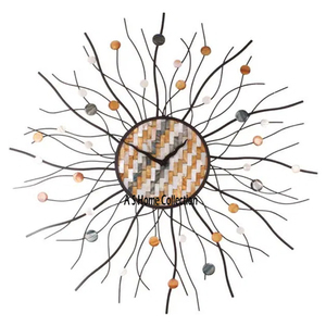 Reloj de pared de Madre de perlas, multicolor, último diseño, Metal de alta calidad, estilo moderno, decoraciones hechas a mano para el hogar y la Oficina - Product Image 1