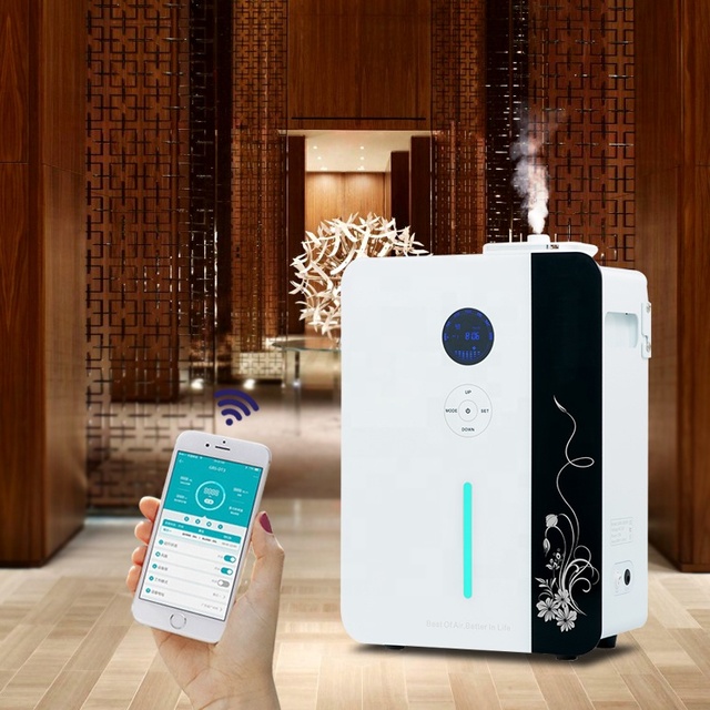 Large Area HVAC Smart App Electric Waterless Aroma Scent Fragrance Machine Commercial Scent Diffuser Machine