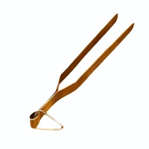 Pince à pâtisserie vintage en laiton, pince à dessert artisanale, outils de buffet en métal, accessoires de cuisine - Product Image 6