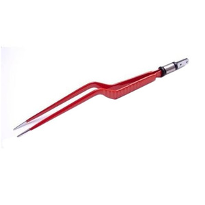 Pinzas bipolares de acero inoxidable reutilizables, electrodos quirúrgicos personalizables con fuente de alimentación manual y eléctrica, novedad - Product Image 1