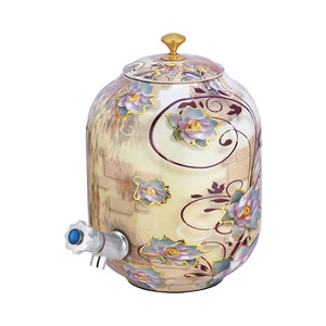 Customized Print Copper Drinking Water Dispenser With Lid Use For Home Office School At Low Price - Product Image 1