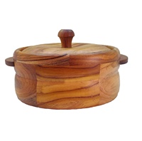 100% Pot de boîte de service en bois de haute qualité écologique en gros et très exigeant pour la maison, l'hôtel et le restaurant