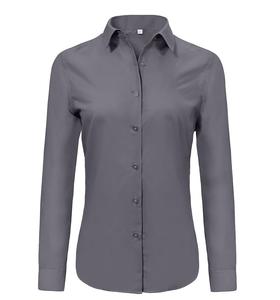 Women's High Quality Cotton Formal Dress Shirts New Arrival Quick Dry Breathable Multi-Color Custom Design Sizes for Wholesale - Product Image 1