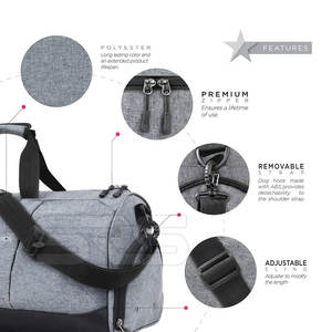 Personnalisé votre propre logo meilleur matériel sacs de voyage sacs de voyage marque privée sacs de voyage - Product Image 6