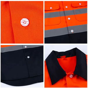 ชุดทำงานกลางแจ้งเครื่องแบบทำงานระบายอากาศได้ดีเครื่องแบบชุดทำงานดีไซน์ใหม่ - Product Image 6