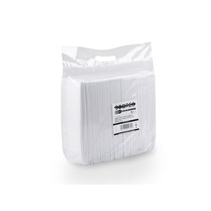 <b>White</b> 11x25cm Fold 1/6 Cutlery <b>Envelope</b> with Napkin Professional Paper Bagged B2B - Product Image 1