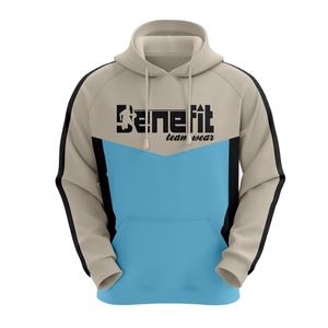Sudadera con Capucha de Algodón de Primera Calidad con Logotipo Personalizado, Sudadera con Capucha Extra Grande de Felpa Gruesa para Hombre - Product Image 1