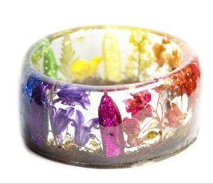 HUMIDE Bijoux Résine Acrylique Bracelet Bracelet Exagéré Éblouissant Multicolore Large Irrégulier Carré Acrylique Bracelets pour - Product Image 6