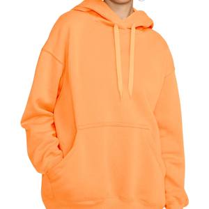 Sweatshirts à capuche surdimensionnés pour femmes, pulls décontractés à la mode à manches longues, sweatshirts à capuche imprimés couleur unie pour femmes, nouvel arrivage - Product Image 5