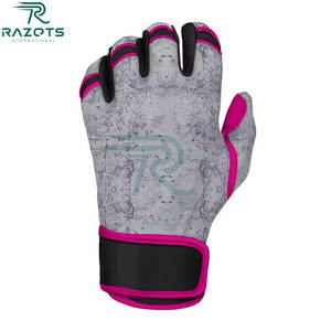Guantes de Béisbol Profesionales Unisex Antideslizantes para Adultos, Personalizados, de Cuero, Absorbentes de Impactos y Transpirables - Product Image 4