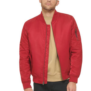 Chaqueta Bomber de Satén para Hombre, Diseño Nuevo, Estilo Casual, MOQ Bajo, Chaquetas de Satén Modernas para Hombre, Disponibles en Todas las Tallas - Product Image 3