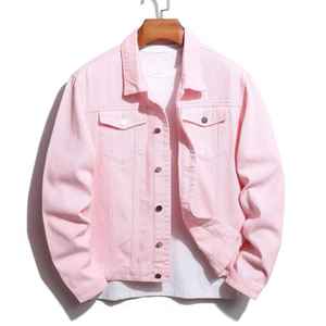 Nuevos artículos calientes Fabricación profesional Precio barato Chaquetas de mezclilla de manga larga Logotipo del OEM a granel Chaquetas de mezclilla de hombre más vendidas - Product Image 4