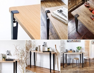 Wholesale <strong>Adjustable</strong> Clamp Metal <strong>Table</strong> <strong>Legs</strong> Modern Bar Office Desk Cast Iron Steel Coffee Dining Metal F <strong>Adjustable</strong> <strong>Table</strong> <strong>Legs</strong> - Product Image 3