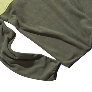 Jersey de lana con media cremallera de gran tamaño para hombre personalizado de alta calidad, suéter de lana en blanco de peso pesado para invierno - Product Image 6