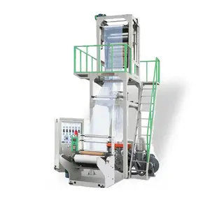 Automatische landwirtschaft liche biologisch abbaubare Hdpe/ldpe/lldpe/pe/pp Blas folien extrusion Kunststofffolien-Blas-Extruder maschine