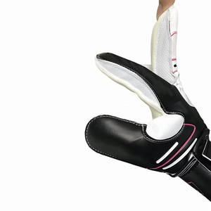 Gants de gardien de but en cuir à adhérence forte au design unique, derniers gants de football respirants avec protection des doigts en latex, taille OEM - Product Image 5