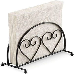 Soporte para servilletas de acero inoxidable y plata, accesorio para almacenamiento de pañuelos, para cocina, de Metal, estilo OEM, Material de Color, forma de origen, tamaño GUA - Product Image 6