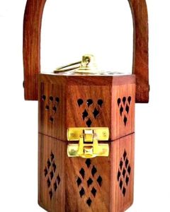 Quemador de Incienso Compacto de Madera para Rituales Diarios de Incienso, Aromaterapia en Espacios Pequeños, Esquinas de Meditación, Uso Doméstico, Confort - Product Image 3