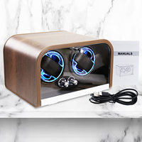 Boîte de remontoir de montre Smart Top Technology-Ultra silencieuse (~ 10dB) avec arrêt intelligent, 4 modes, type-c et alimentation par batterie