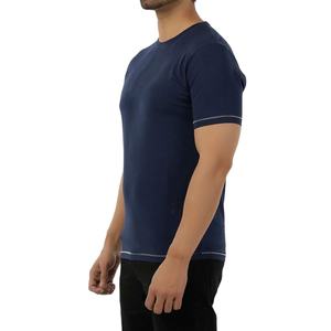 Camiseta Vintage de Punto Elástica Lisa, de Tejido Grueso de 250 g, Ajuste Delgado, Anti-Pilling, Transpirable, Personalizable y en Blanco - Product Image 2