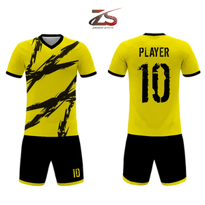 ชุดฟุตบอลแขนสั้นระบายอากาศได้ดีสีและขนาดออกแบบได้ตามที่ต้องการ - Product Image 1