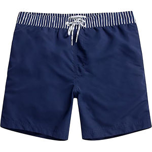 กางเกงว่ายน้ำสำหรับผู้ชายกางเกงขาสั้นชายหาดแห้งเร็วพร้อมซับในตาข่ายและชุดว่ายน้ำฤดูร้อนน้ำหนักเบามีกระเป๋า - Product Image 3