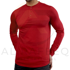Nueva llegada Camisa de algodón de manga larga estampada para hombre Poliéster de algodón transpirable y de secado rápido con diseño de patrón sólido - Product Image 1