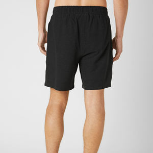 Pantalones cortos para correr para hombre con logotipo personalizado al por mayor, pantalones cortos de algodón puro 100% pesados, pantalones cortos de fabricante lavados con ácido Vintage para hombre - Product Image 3