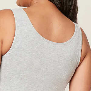 Camiseta sin Mangas de Alta Calidad para Mujer, 100% Algodón y Poliéster, Camiseta sin Mangas de Algodón en Oferta para Ropa Deportiva Femenina - Product Image 5