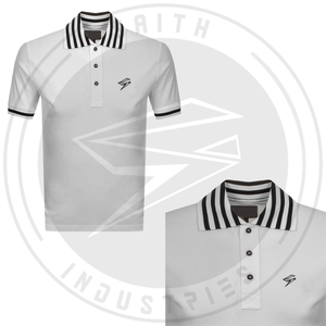 Polo de Golf de manga corta informal para hombre, 100% algodón, venta al por mayor, estampado de bordado personalizado, 220 gramos, muestra gratis disponible - Product Image 2