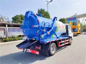 Isuzu 8000L 10000L 12000L camion de réservoir de drainage septique aspiration des eaux usées camion de Transport mot d'exportation - Product Image 5