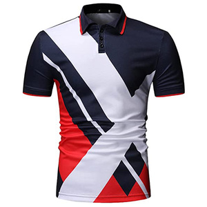 Polo respirant pour hommes et femmes, t-shirt Polo pour hommes en coton et Polyester, chemise de Golf sublimée Anti-rétrécissement - Product Image 2