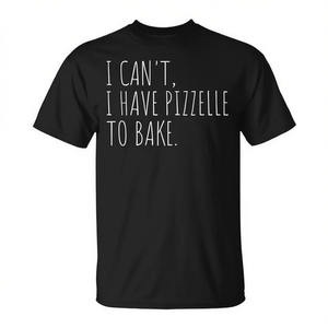 No puedo evitar tener una camiseta con estampado de galletas italianas para hornear Pizzelle - Product Image 2