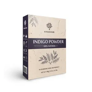 Doğal toksik olmayan renk Indigo siyah kına tozu üreticisi tedarikçisi hindistan saç boyası