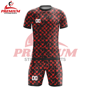 Custom High Quality Football Team T-shirts Soccer Wear Football Uniform <b>Set</b> Football Uniform Kit Soccer Uniforms Soccer Jersey - Product Image 1