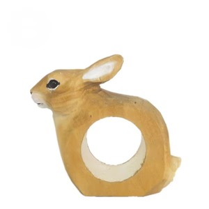 Porte-serviette en lapin mignon pour décor de table de Pâques Événements de mariage Fêtes Hôtel Salle à manger Accent sur le thème des animaux - Product Image 1