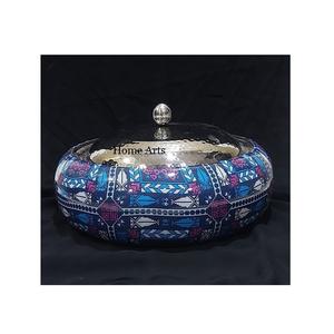 Marmite en bois de conception tendance avec couvercle martelé en acier inoxydable marmite chauffante pour hôtel et restaurant à la maison - Product Image 4