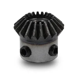 Hot sale professional modulus 2 black coating steel bevel pinion gear bevel pinion gear/bevel gear steel/helical gear