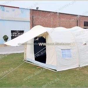 Tienda de túnel 100% algodón hecha a medida OEM a tela de calidad retardante de fuego resistente a los rayos UV e impermeable tienda de túnel - Product Image 1