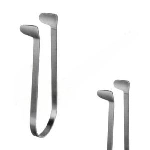 Ensemble de spéculums nasaux Thudichum ENT, sept tailles 1-7, 70 mm de long, en acier chirurgical inoxydable isolé, manuel, réutilisable, Hosanna CE - Product Image 1