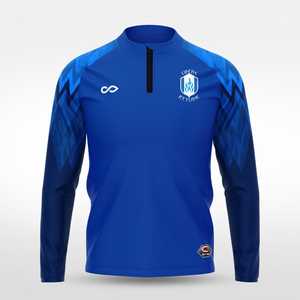 Men'<b>s</b> Jersey <b>Jacket</b> - Anti-pilling & Embroidered, Custom OEM Wholesale - Product Image 5